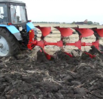 Плуг навісний обертового типу «МАЙСТЕР А5» 4 корпусний з передплужниками гвинтовий відвал «OPTIKON» - Зображення 3